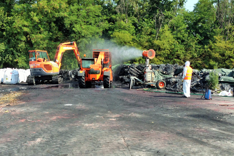 INDUSTRIAL AREA CLEANUP