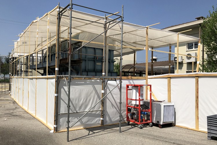 PLANT CLEAN-UP AND SAFETY PROVISION OF INDUSTRIAL PLANT